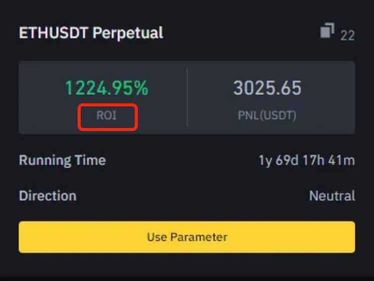 虛擬貨幣合約收益通常都用 ROI 表示