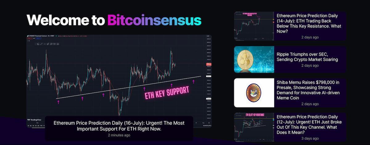 會高頻率發布免費價格分析文章的英文幣圈媒體之一